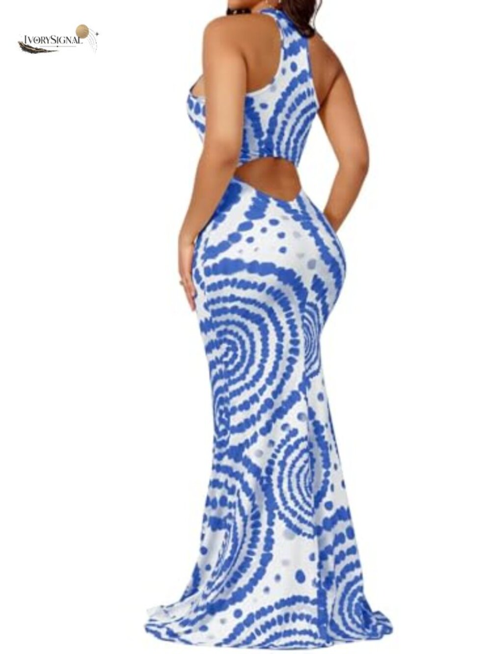 Women Sexy Bodycon Maxi Dress Beach Backless Vacation Sundress